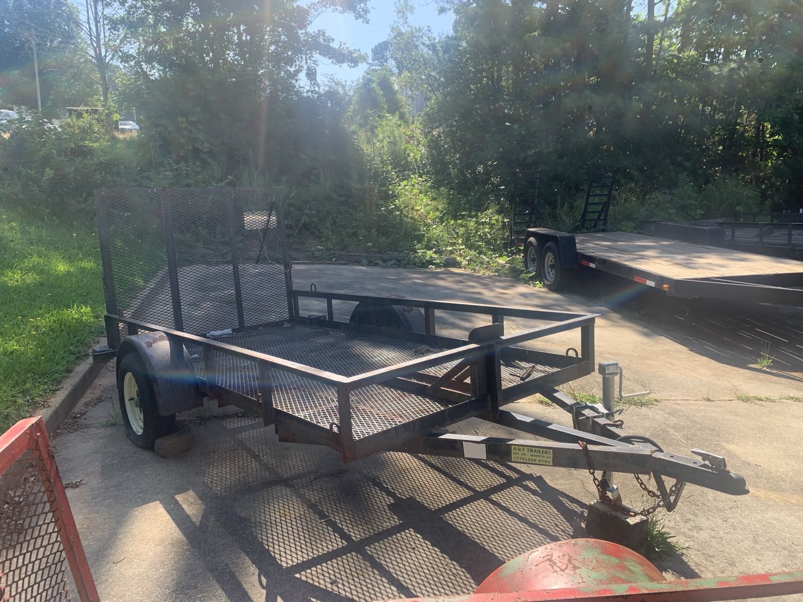 10' Motorcycle Trailer Image 2